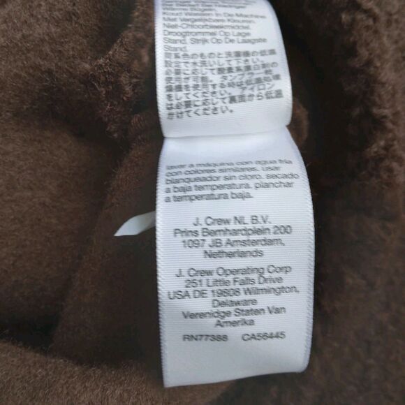 Madewell Pebbled Faux Shearling Shawl Collar Coat Women's Size Medium - Picture 7 of 15